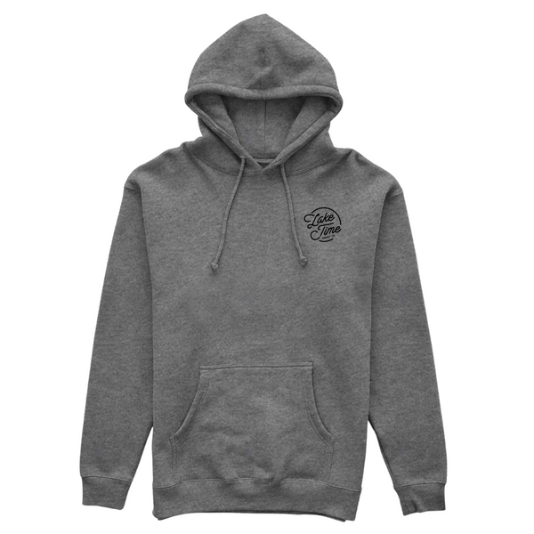 Down To Earth Premium Heavyweight Hoodie - Stone Grey (Only Small remaining)