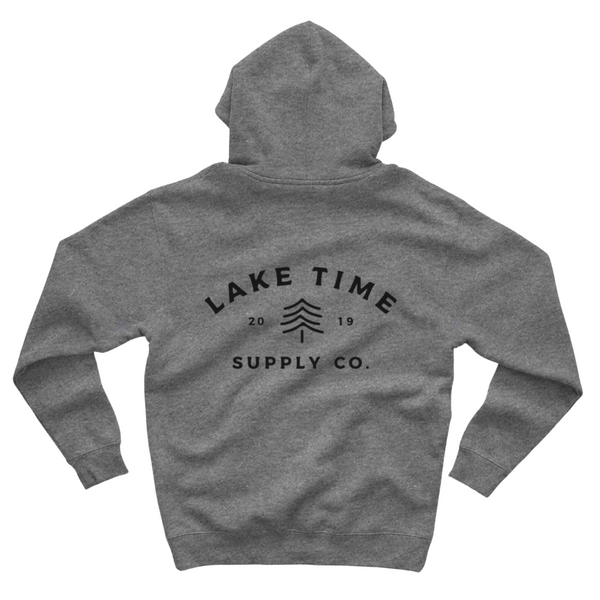 Down To Earth Premium Heavyweight Hoodie - Stone Grey (Only Small remaining)