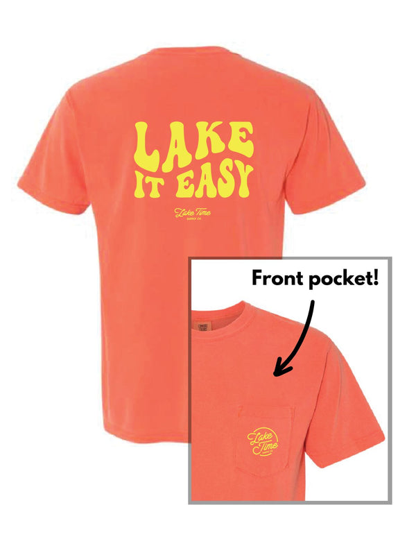 Lake It Easy Pocket T-Shirt