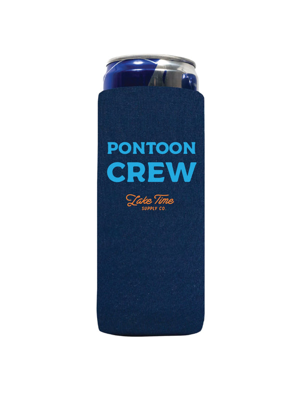 Pontoon Crew - Tall Neoprene Coozie