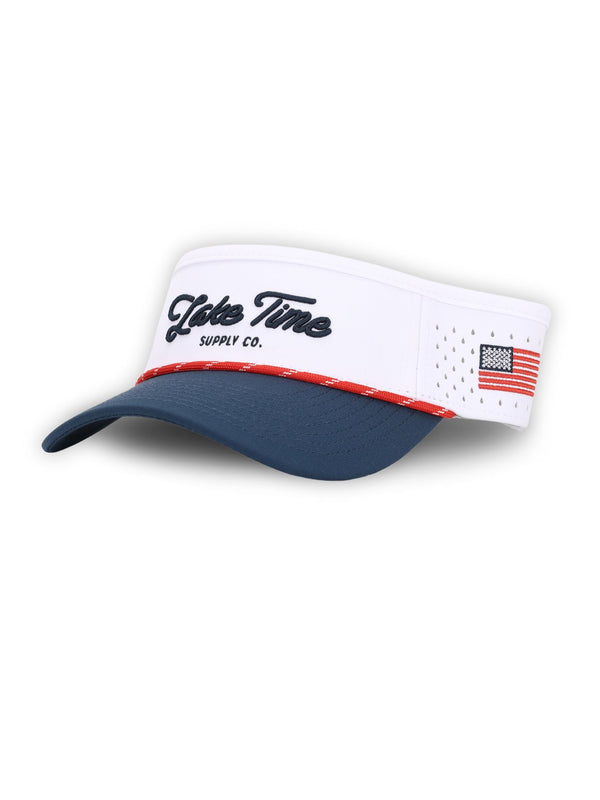 The All American Rope Visor | Lake Proof™ Water-Repellent Performance Visor