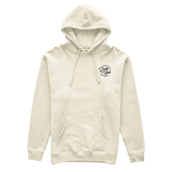 Down To Earth Premium Heavyweight Hoodie - Shoreline Ivory