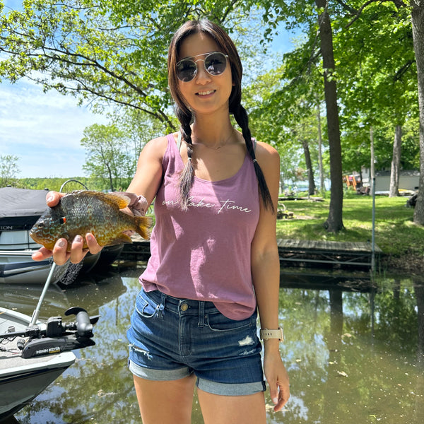 Ladies' Lakeside Tank - On Lake Time