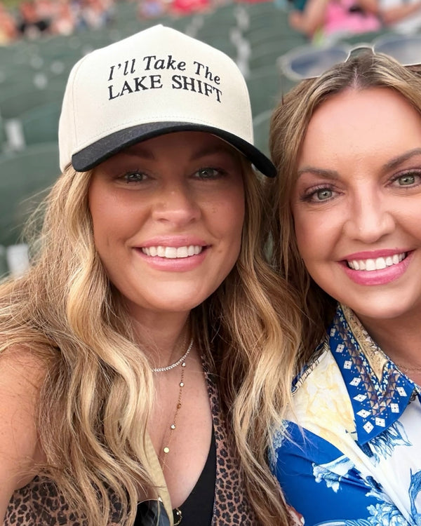 "I'll Take The Lake Shift" | Premium Five-Panel Snap Back | Low Profile