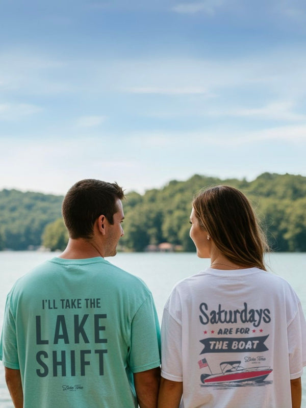 I'll Take The Lake Shift Tee - Relaxed Fit (Comfort Colors)