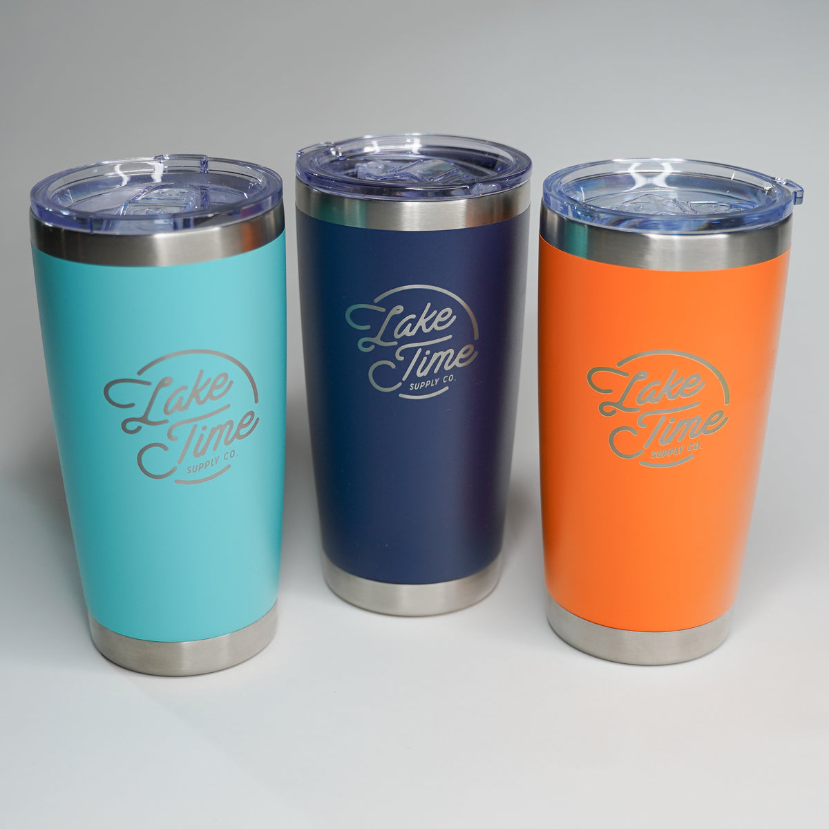 20oz Ombre Tumbler - Blue/Turquoise – Lake Time Supply Co.