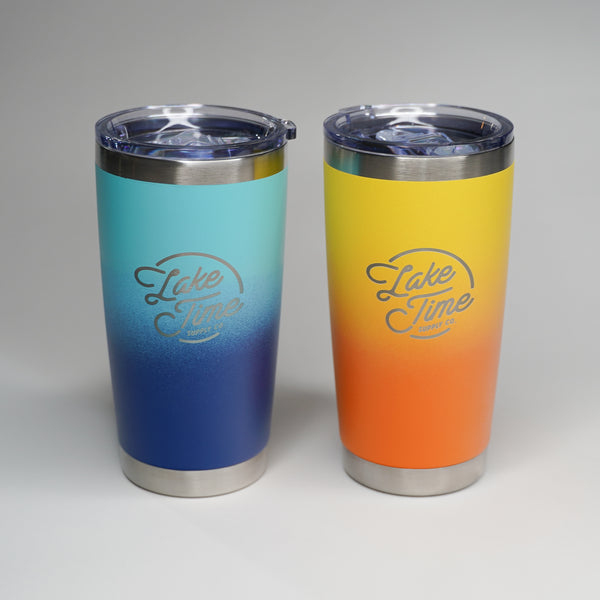 20oz Ombre Tumbler - Blue/Turquoise
