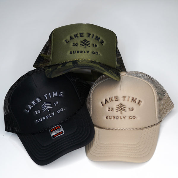 "Down To Earth" Foam Trucker Hat - Camo