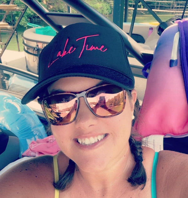 Lake Time Signature Foam Trucker Hat