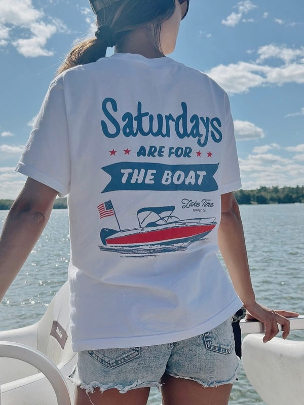 Saturdays Are For The Boat T-Shirt