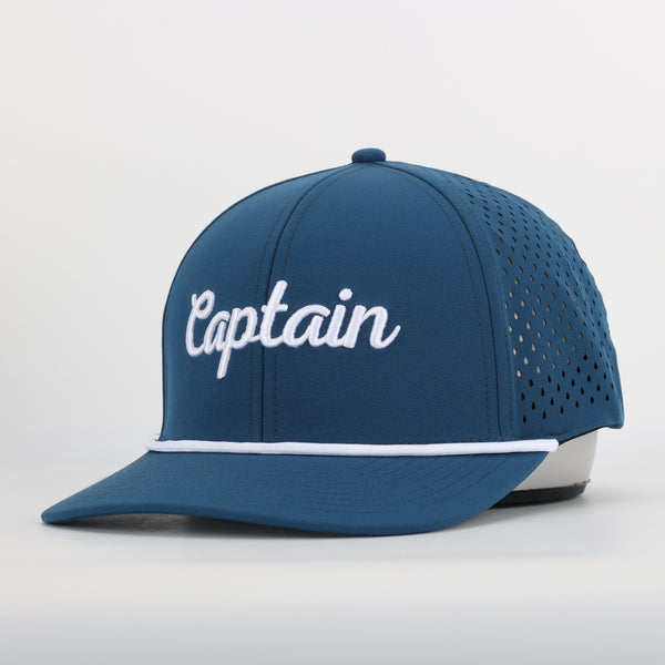 "The Captain" | Premium Water-Repellent Performance Snap Back