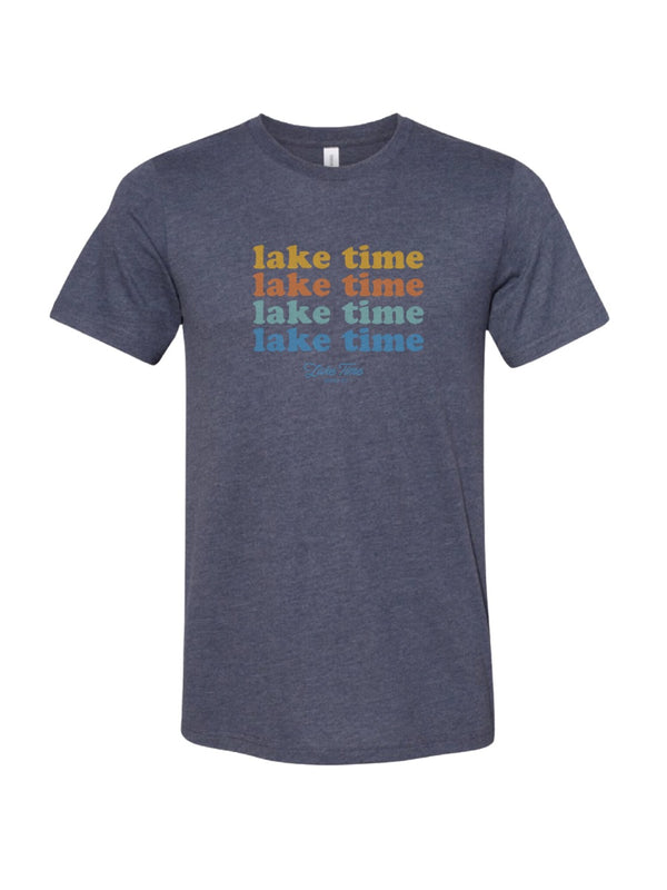 Lake Time Signature Sunset Colors - Unisex Fit T-Shirt