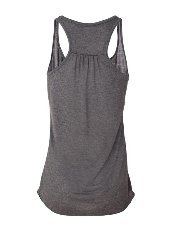 Flowy Racerback Tank - Lake Time Gradient Logo