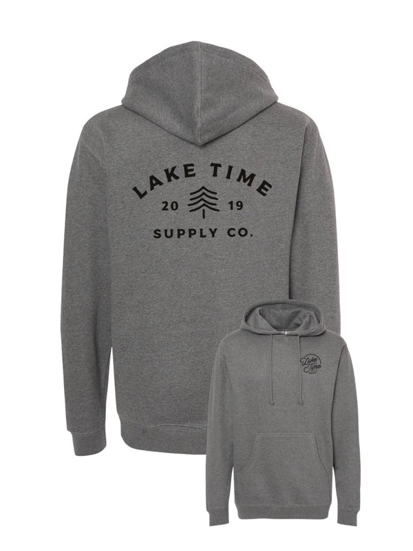 Down To Earth Premium Heavyweight Hoodie - Stone Grey (Only Small remaining)