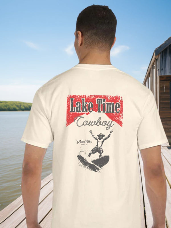 Lake Time Cowboy T-Shirt