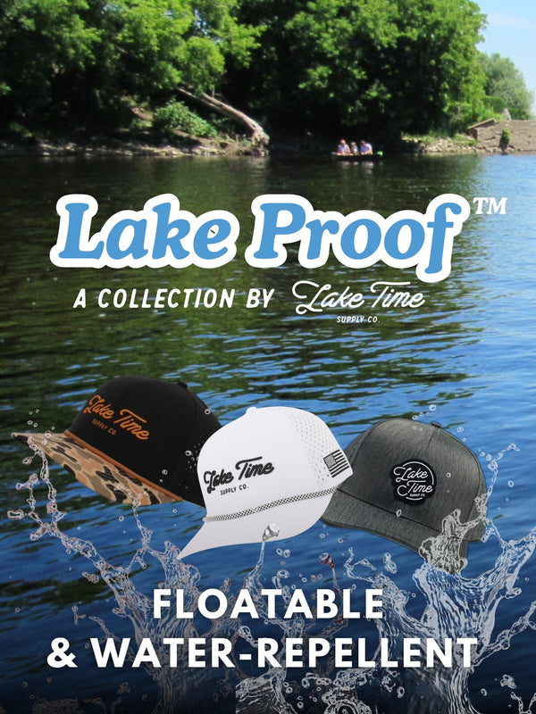 "The Flagship" | LakeProof Water-Repellent Performance Snap Back