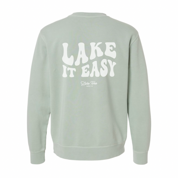 Lake It Easy Crewneck