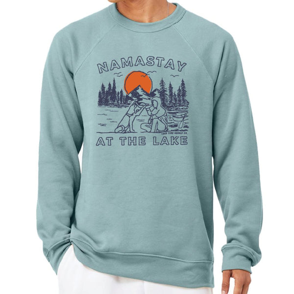 Namastay At The Lake Crewneck - Benefitting Mental Health