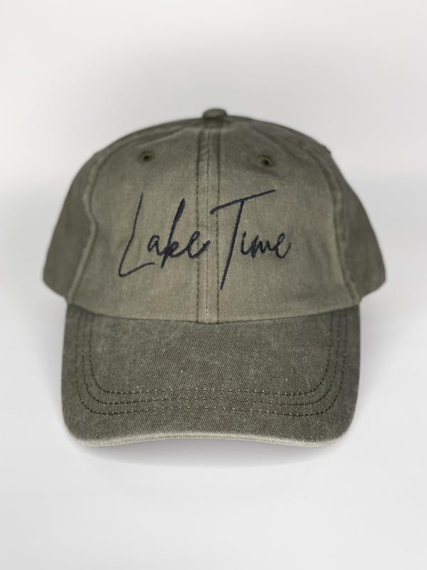 Lake Time Unisex Signature Ball Cap (10+ Colors)