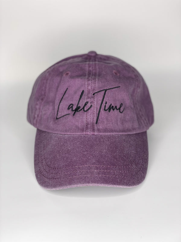 Lake Time Unisex Signature Ball Cap (10+ Colors)