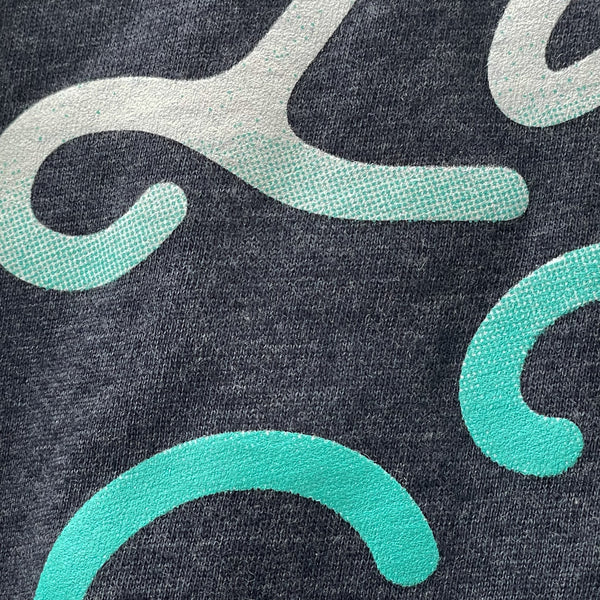 Gradient Logo Tee - Heather Navy