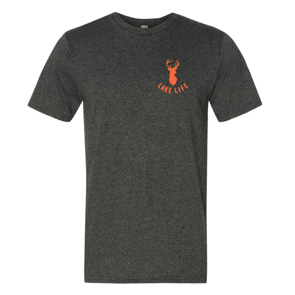 Lake Life Buck Head T-Shirt (Small, XL, 2XL, 3XL, 4XL Remaining)