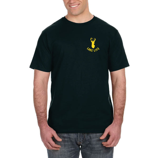 Lake Life Buck Head T-Shirt (L, XL, 2XL + 3XL Remaining)