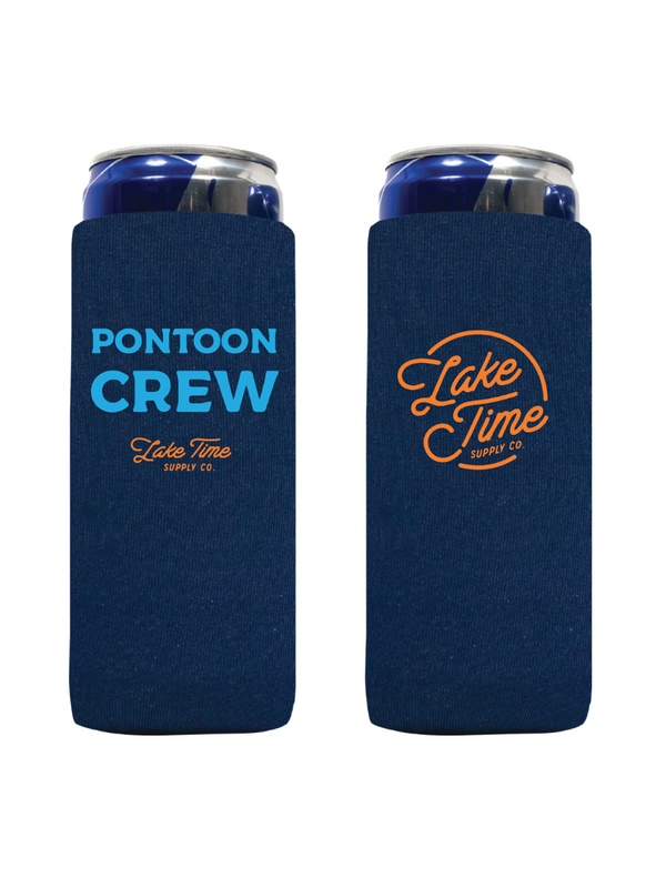 Pontoon Crew - Tall Neoprene Coozie