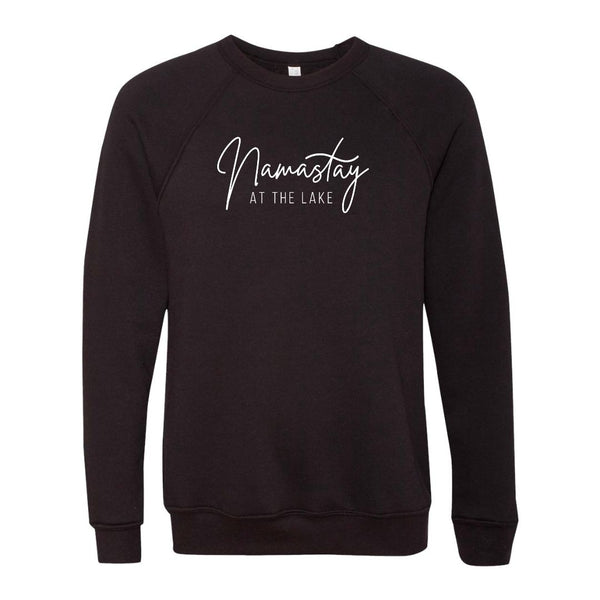 Namastay At The Lake Script Crewneck - Benefitting Mental Health (Only Small remaining)