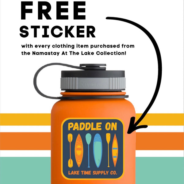 Lake Time Paddle Sports Tee - Benefitting Mental Health