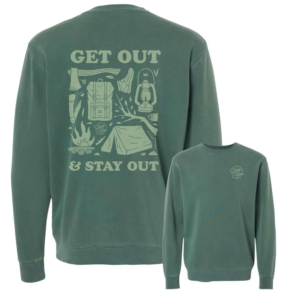 Get Out & Stay Out Crewneck (S, L, XL + 2XL Remaining)