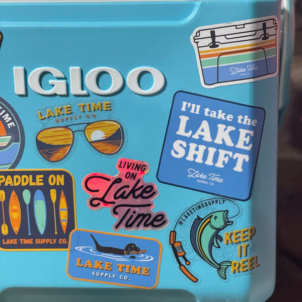I'll Take The Lake Shift - Sticker