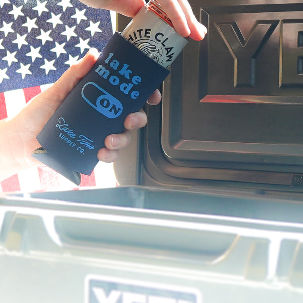 Slim/Tall Coozies - Lake Time Supply Co.