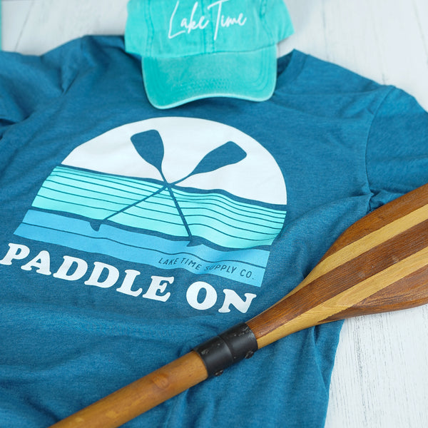 Paddle On Cross Paddle Tee - Benefitting Mental Health - Lake Time Supply Co.