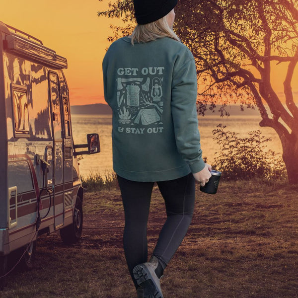 Get Out & Stay Out Crewneck (S, L, XL + 2XL Remaining)
