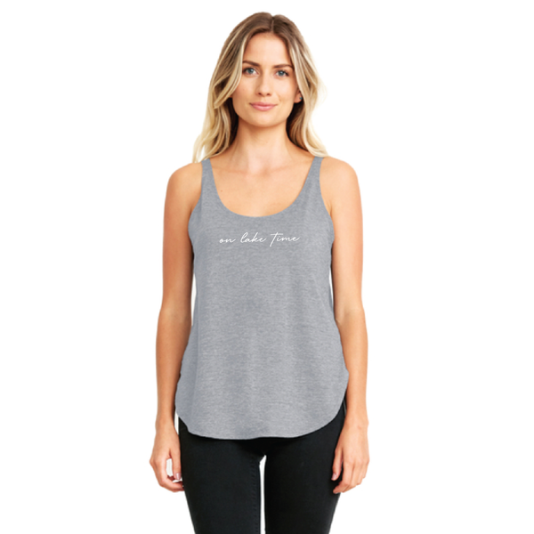 Ladies' Lakeside Tank - On Lake Time