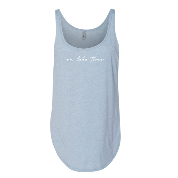 Ladies' Lakeside Tank - On Lake Time
