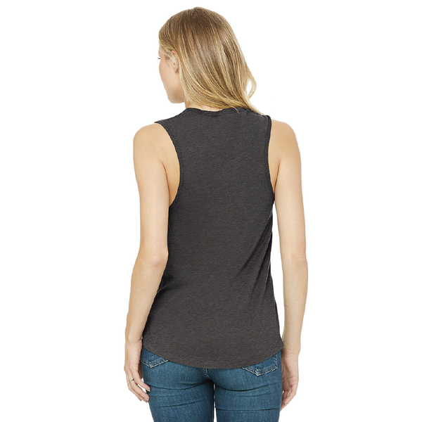 Ladies’ Lake Life Script Muscle Tank - Lake Time Supply Co.