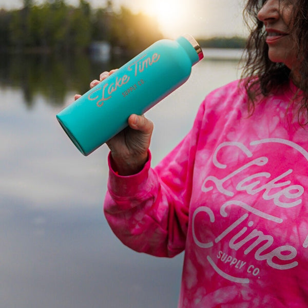Lake Time Insulated Water Bottle - Lake Time Supply Co.