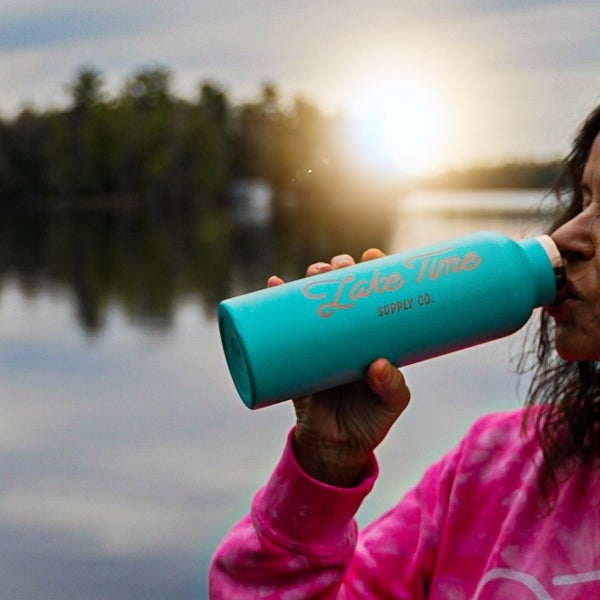 Lake Time Insulated Water Bottle - Lake Time Supply Co.