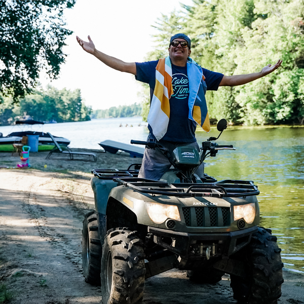 Quick-Dry Beach Towel - Lake Time Supply Co.