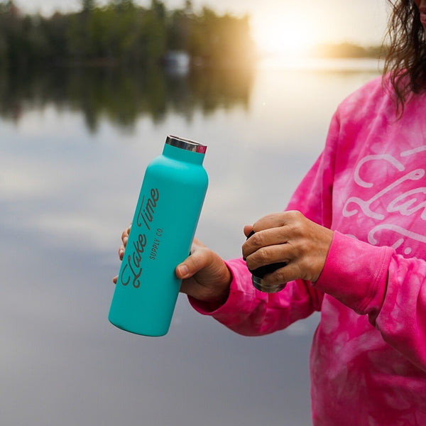 Lake Time Insulated Water Bottle - Lake Time Supply Co.