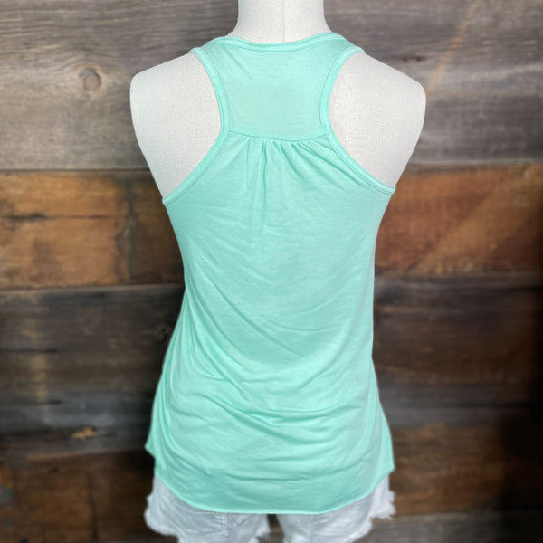 Lake It Easy Flowy Racerback Tank