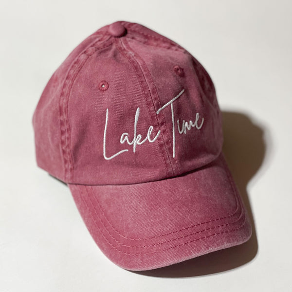 Lake Time Unisex Signature Ball Cap (10+ Colors) - Lake Time Supply Co.