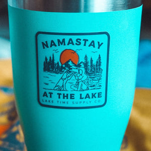 Weatherproof Sticker - Namastay At The Lake - Lake Time Supply Co.