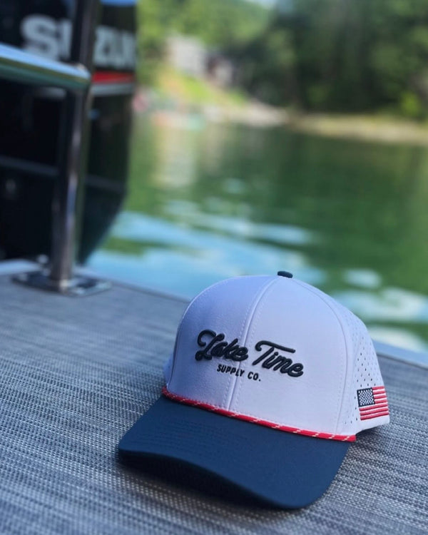 "The All American" | Lake Proof™ Water-Repellent Performance Snap Back