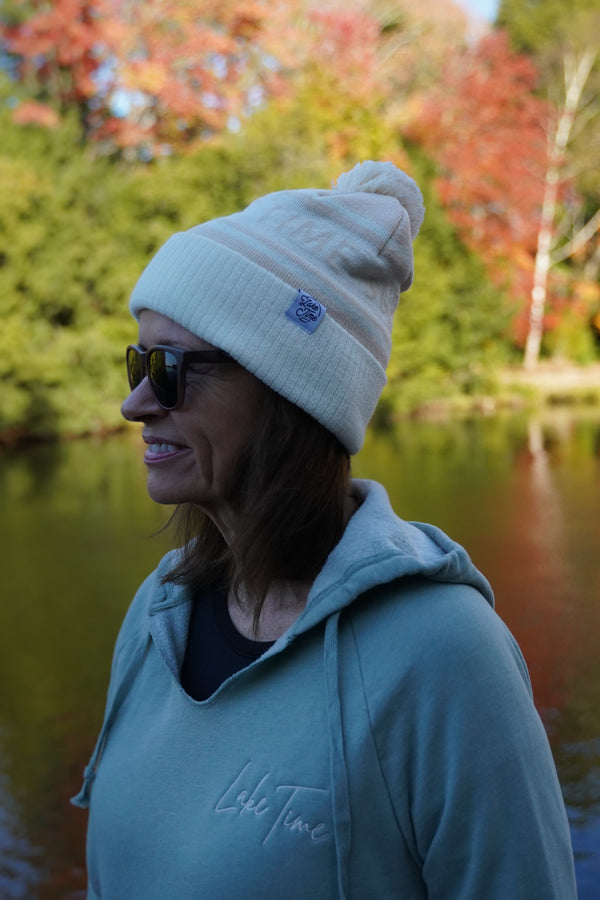 Lake Time Pom Beanie