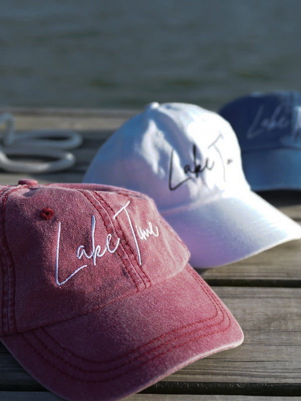 Lake Time Unisex Signature Ball Cap (10+ Colors)