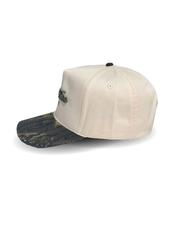 Mossy Oak® Break-up® Two-Tone Five-Panel Snap Back | High Profile