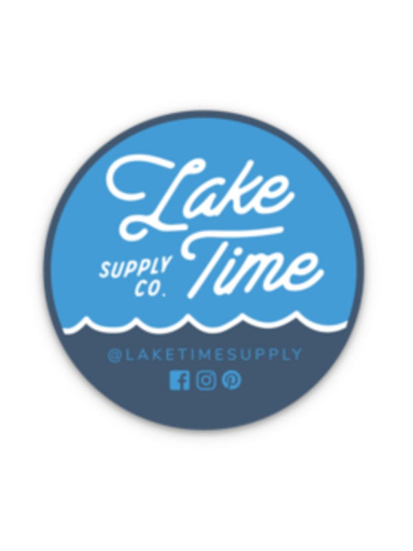 Lake Time Blue Wave